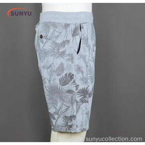 Herren Allover gedruckt CVC-Shorts